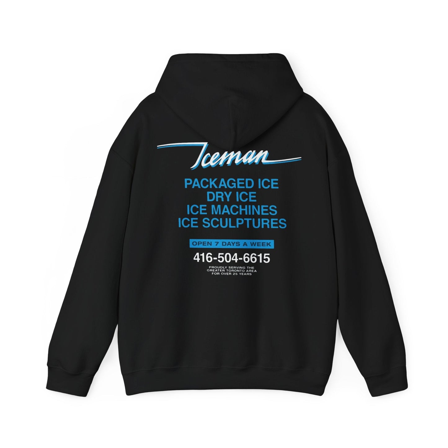 Black Iceman Hoodie
